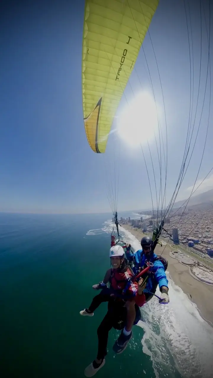 Biplaza Volar Libre — Playa Brava Iquique