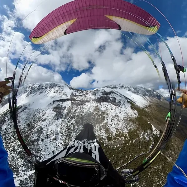 Vuelo Piltriquitrón — Valle El Bolsón